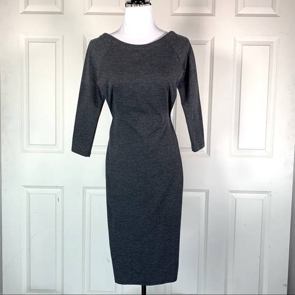 Zara Pencil Casual Slim Bodycon Midi Dress - Picture 3 of 7